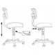 Кресло бюрократ CH-299NX (Черное). Фото товара с разных ракурсов.